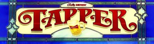 Tapper arcade classics marquee - arcade,